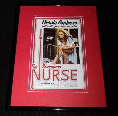 The Sensuous Nurse Framed 11x14 Poster Display Ursula Andress