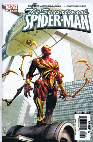 Sensational Spiderman #26 ORIGINAL Vintage 2006 Marvel Comics Madame Web 