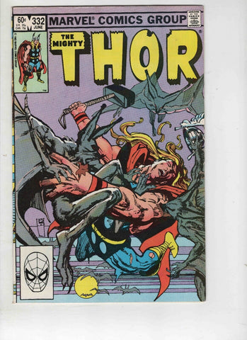 Thor #322 1983 Marvel Comics Bill Sienkiewicz Dracula