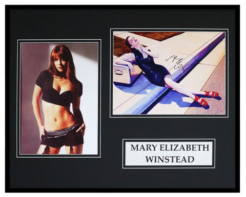 Mary Elizabeth Winstead Signed Framed 16x20 Photo Display AW 