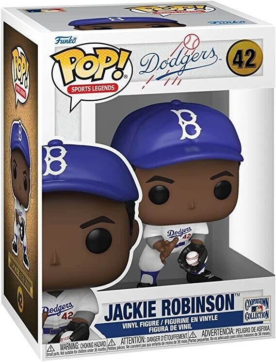 NEW SEALED 2022 Funko Pop Figure Dodgers Jackie Robinson