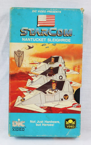 VINTAGE Starcom Nantucket Sleighride VHS Cassette Tape