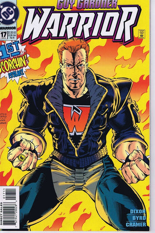 Guy Gardner Warrior #17 ORIGINAL Vintage 1994 DC Comics 