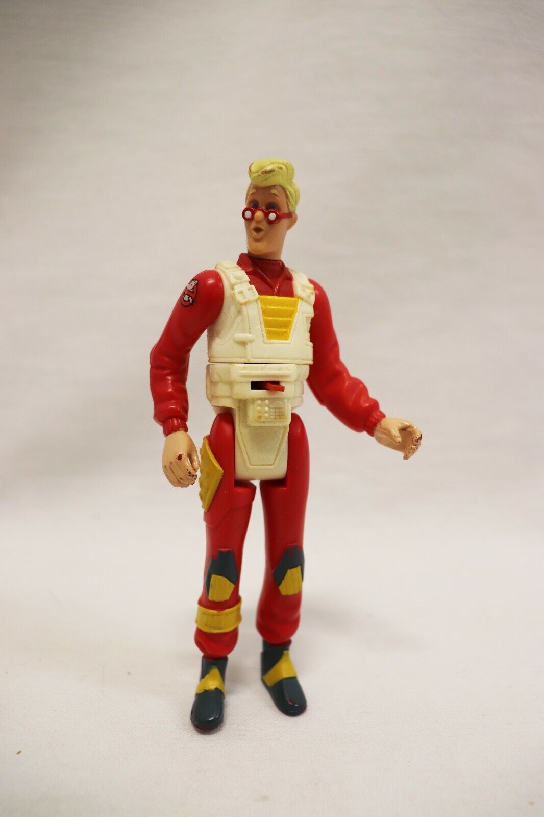 VINTAGE 1988 Kenner Real Ghostbusters Egon Spengler Screaming Heroes Figure