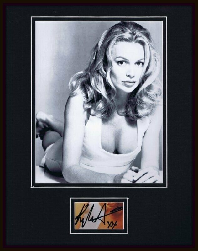 Kylie Travis Signed Framed 11x14 Photo Display Models Inc