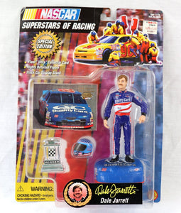 VINTAGE 1997 Toy Biz NASCAR Superstars of Racing Dale Jarrett Action Figure