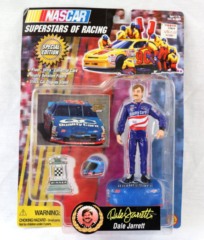 VINTAGE 1997 Toy Biz NASCAR Superstars of Racing Dale Jarrett Action Figure