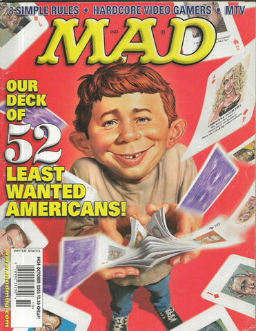 ORIGINAL Vintage Oct 2003 Mad Magazine #434 8 Simple Rules