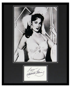 Rhonda Fleming Signed Framed 16x20 Photo Display