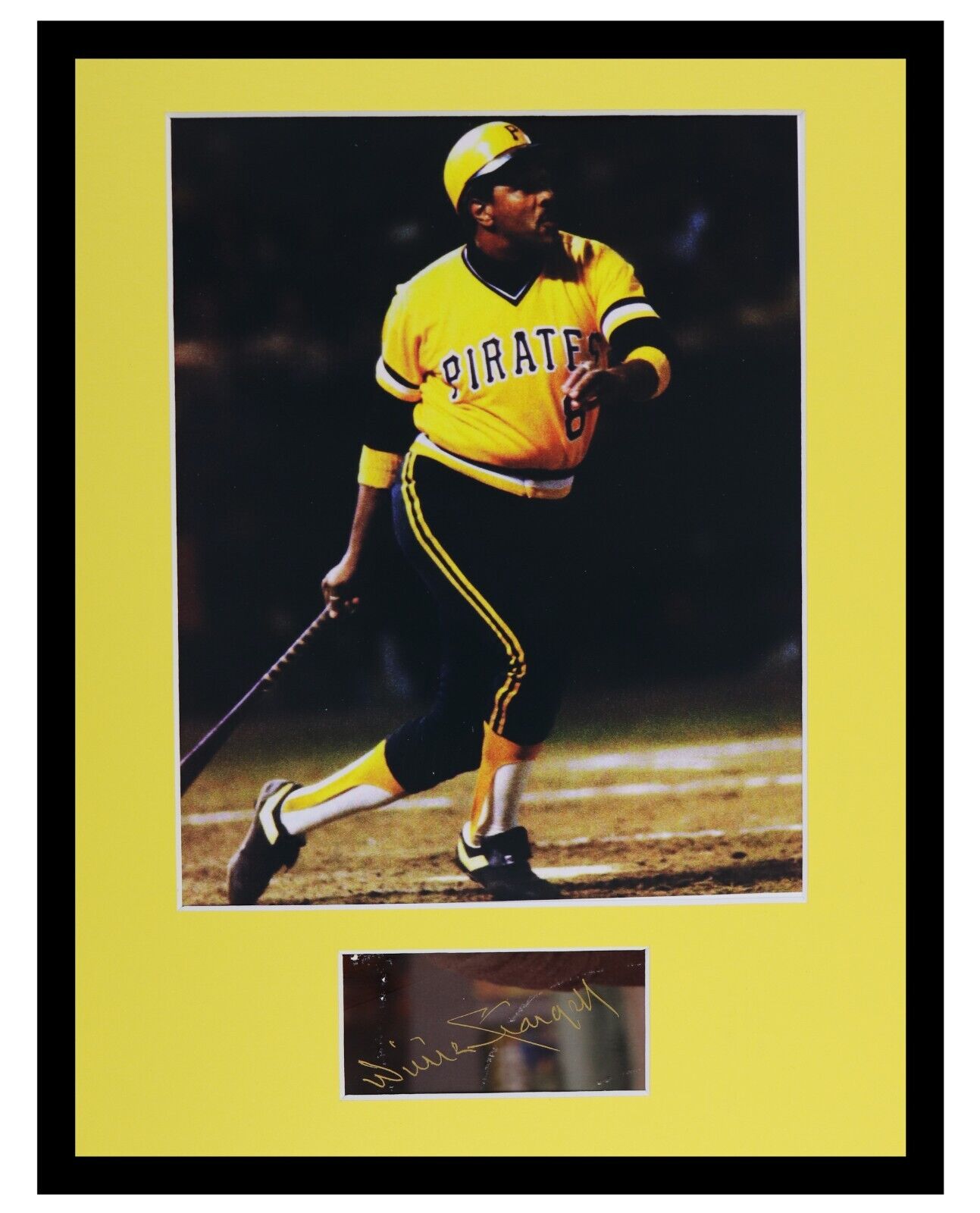 Willie Stargell Signed Framed 11x14 Photo Display JSA Pirates