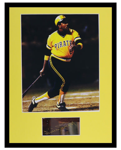 Willie Stargell Signed Framed 11x14 Photo Display JSA Pirates