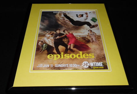 Episodes 2011 Showtime Framed 11x14 ORIGINAL Advertisement Matt Leblanc