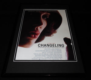 Changeling 11x17 Framed Repro Poster Display Angelina Jolie John Malkovich