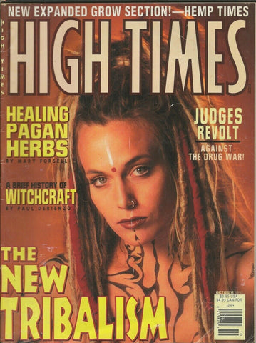 ORIGINAL Vintage October 1993 High Times Magazine