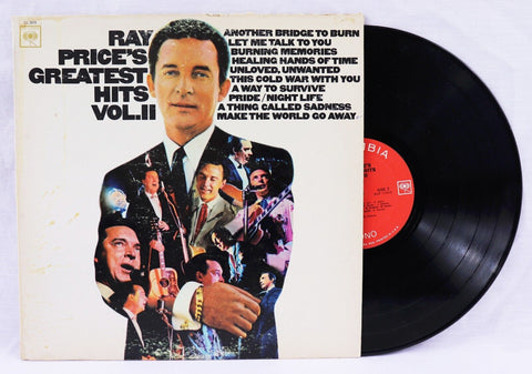 VINTAGE Ray Price Greatest Hits Vol II LP Vinyl Record Album CL2670