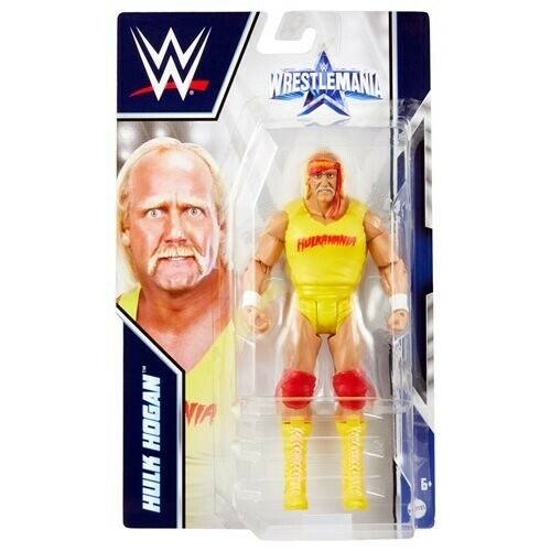 NEW SEALED 2022 WWE Wrestlemania Hulk Hogan Hulkamania Action Figure