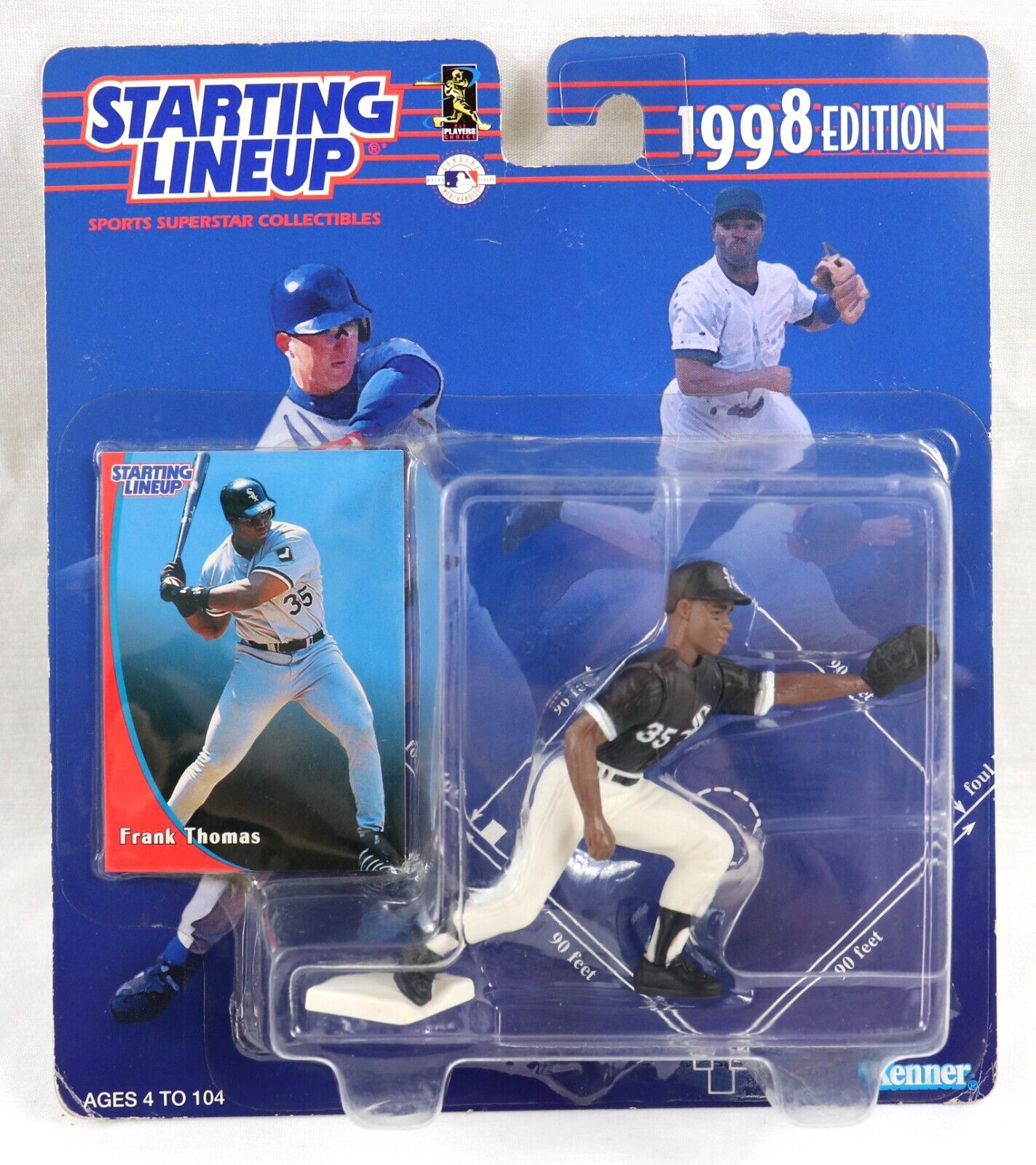 VINTAGE 1998 Starting Lineup SLU Action Figure Frank Thomas White Sox