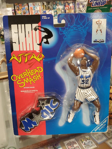 VINTAGE 1993 Shaq Attaq Action Figure Shaquille O'Neal Overhead Smash