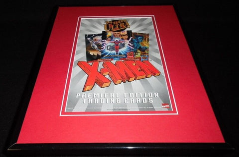 X Men 1994 Fleer Ultra Cards Framed 11x14 ORIGINAL Vintage Advertisement 