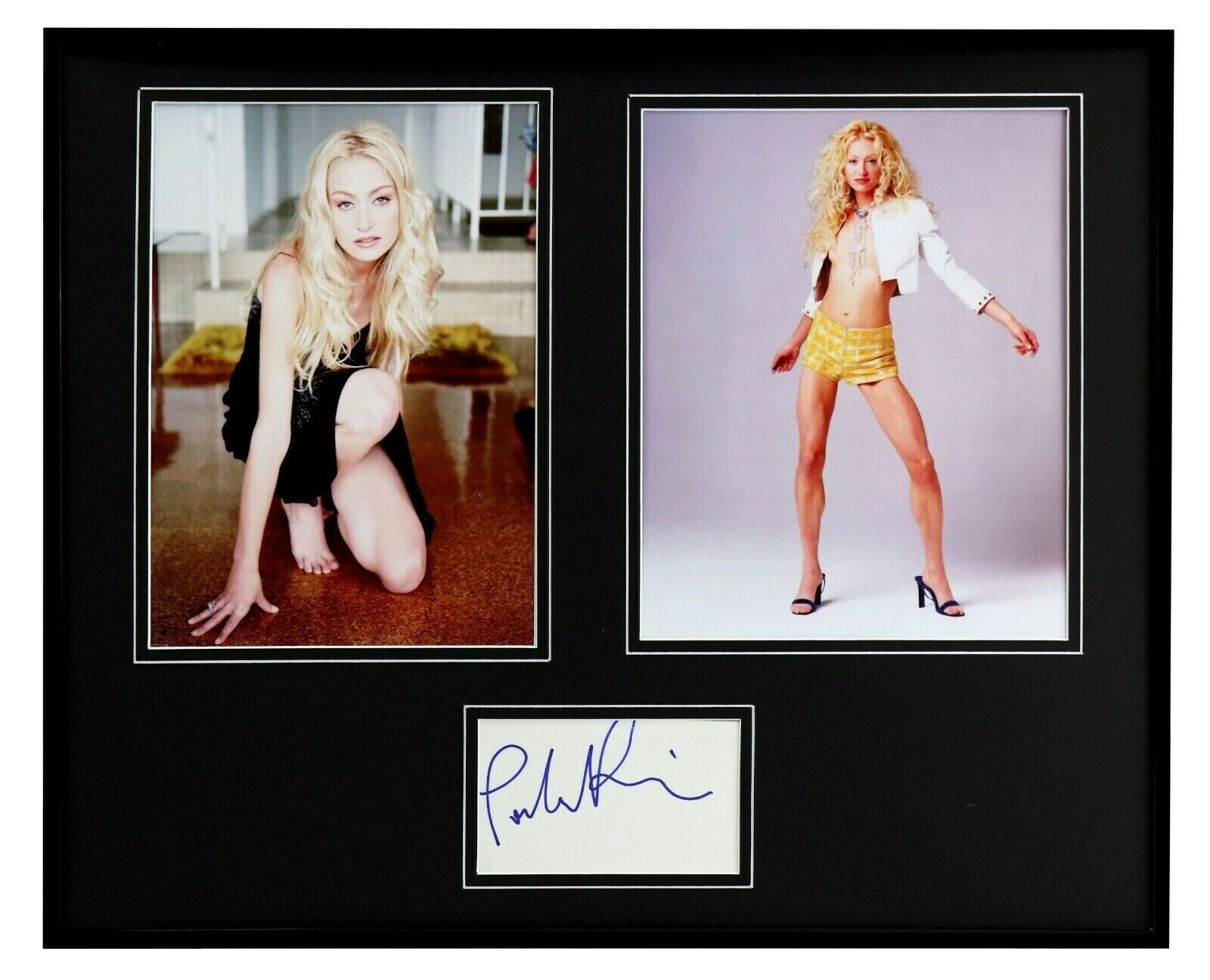 Portia De Rossi Signed Framed 16x20 Photo Set Arrested Development