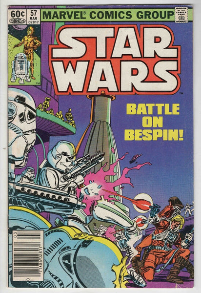 Star Wars #57 Vintage 1982 Marvel Comics