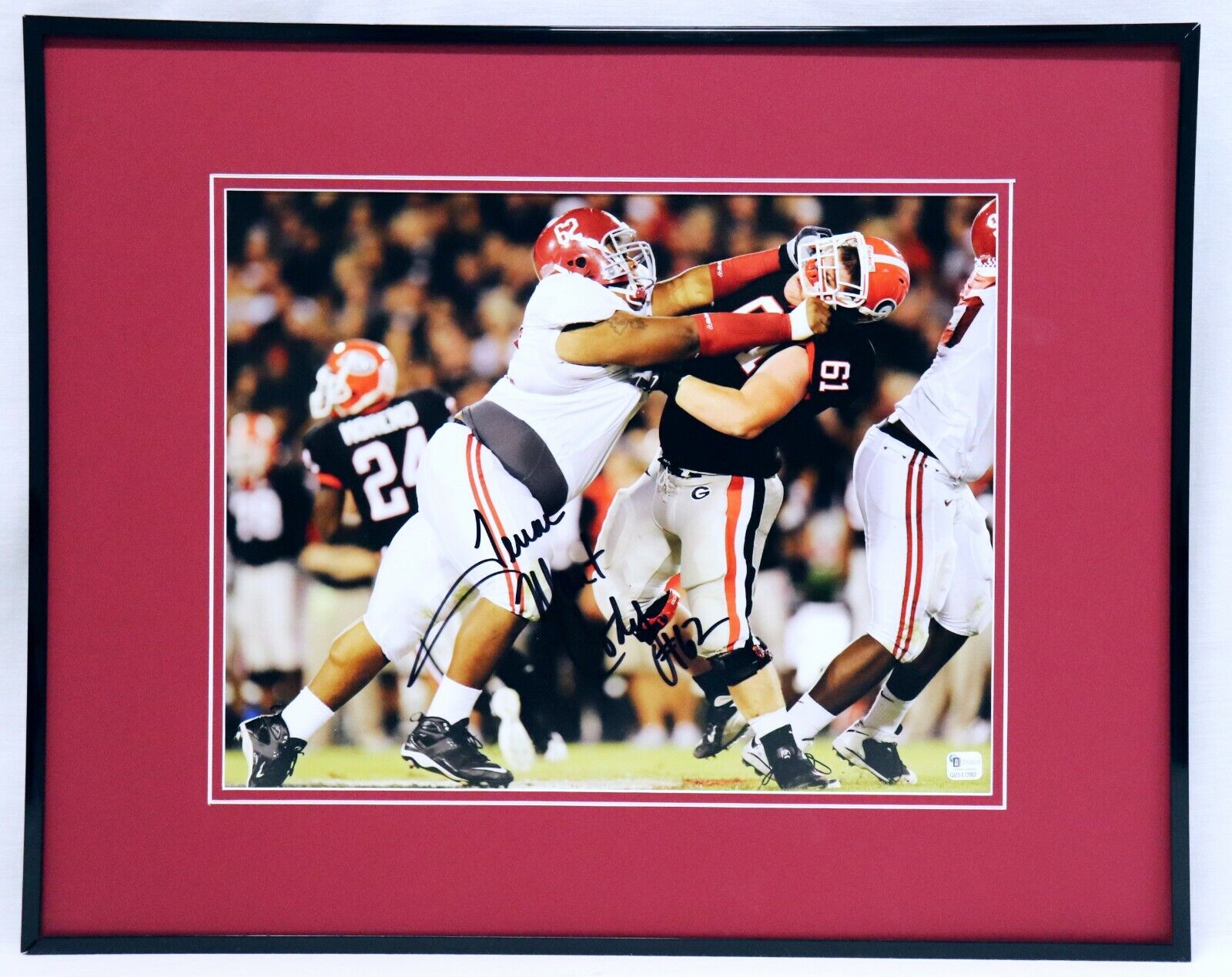 Terrence Mount Cody Signed Framed 16x20 Photo Display Alabama Crimson Tide 