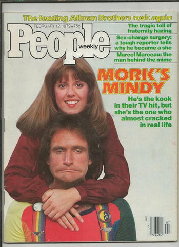 ORIGINAL Vintage February 12 1979 People Magazine Mork Mindy Robin Williams