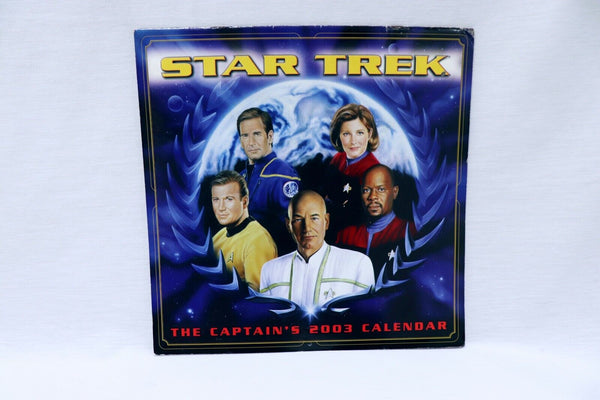 VINTAGE SEALED 2003 Star Trek Calendar 