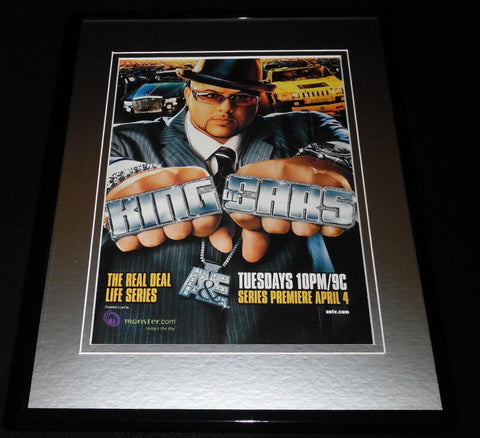 King of Cars 2006 A&E 11x14 Framed ORIGINAL Advertisement Josh Towbin