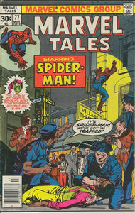 Marvel Tales #77 VINTAGE 1977 Marvel Comics Reprints Amazing Spider-Man 96