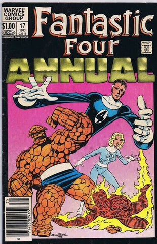 Fantastic Four Annual #17 ORIGINAL Vintage 1983 Marvel Comics 