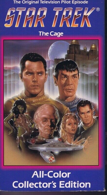 Star Trek Episode 1 The Cage VINTAGE VHS Cassette  