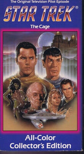 Star Trek Episode 1 The Cage VINTAGE VHS Cassette  