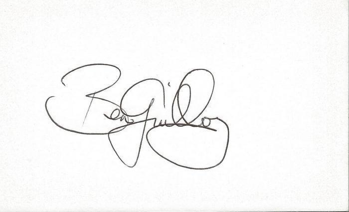 Ben Guillory Signed 3x5 Index Card Star Trek Charmed