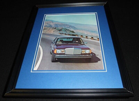 1983 Mercedes Benz MB 300D Framed 11x14 ORIGINAL Vintage Advertisement