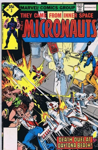 Micronauts #3 ORIGINAL Vintage 1979 Marvel Comics 