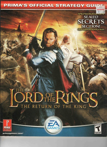 Lord of the Rings Return of the King EA Official Strategy Guide