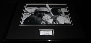 Willie Stargell & Mean Joe Greene Pirates Steelers Framed 11x14 Photo Display 