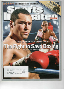 May 7 2007 Sports Illustrated Magazine Floyd Mayweather vs Oscar De La Hoya