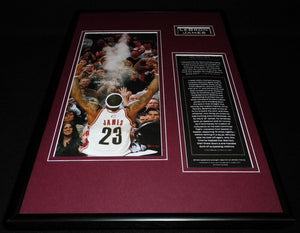 Lebron James Framed 12x18 Photo Display Cavaliers