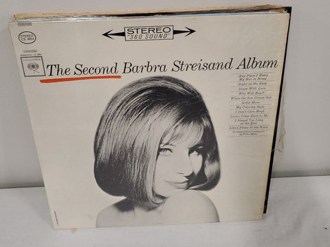 VINTAGE 1963 Barbra Streisand Second Album Vinyl LP Record Album