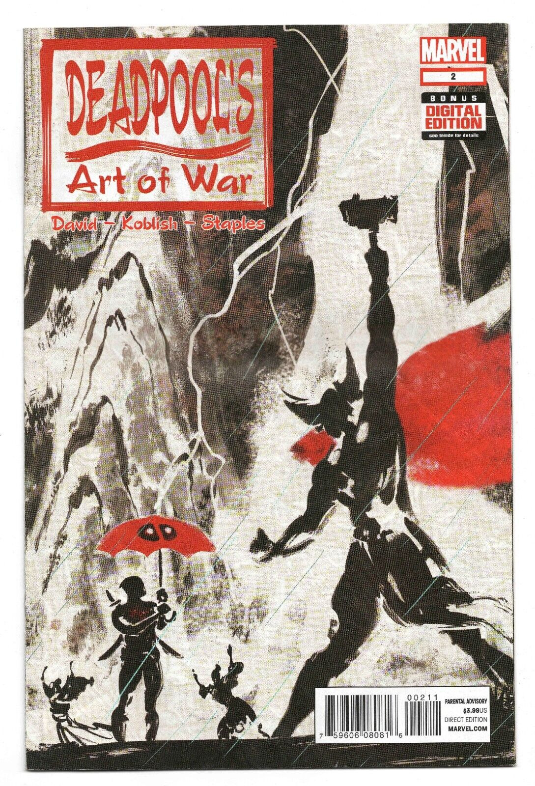 Deadpool's Art of War #2 VINTAGE 2015 Marvel Comics