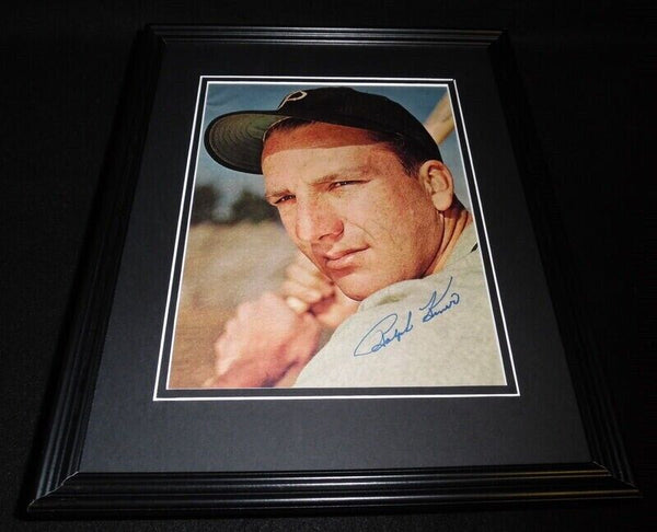 Ralph Kiner Signed Framed 11x14 Photo Display Pirates