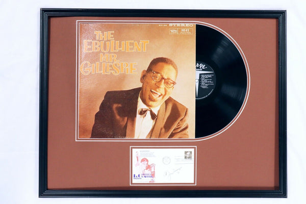 Dizzy Gillespie Signed Framed 1959 The Ebullient Record Album Display JSA