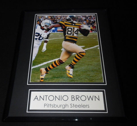 Antonio Brown Framed 11x14 Photo Display Pittsburgh Steelers