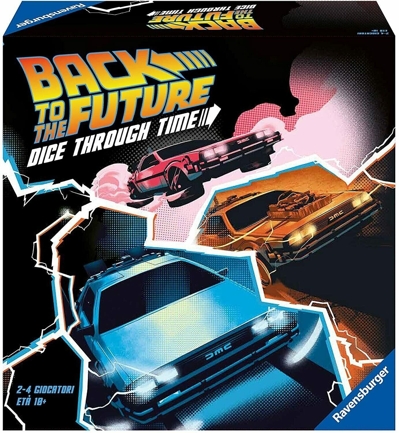 NEW SEALED Back to the Future Dice Through Time Board Game