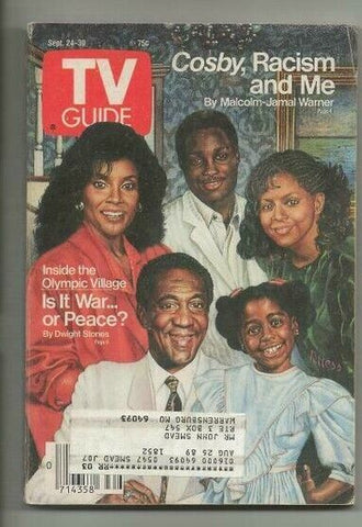 ORIGINAL Vintage September 24, 1988 TV Guide Magazine Bill Cosby Show