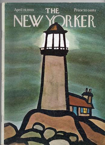 VINTAGE Apr 19 1969 New Yorker Magazine