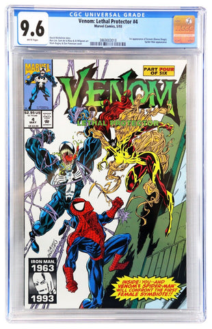 Venom Lethal Protector #4 CGC 9.6 1993 Marvel Comics 1st Scream