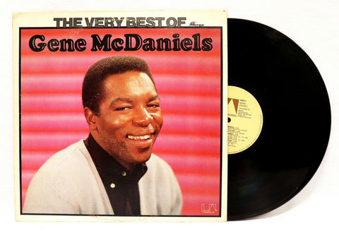 VINTAGE The Very Best Of Gene McDaniels LP Vinyl Record Album  